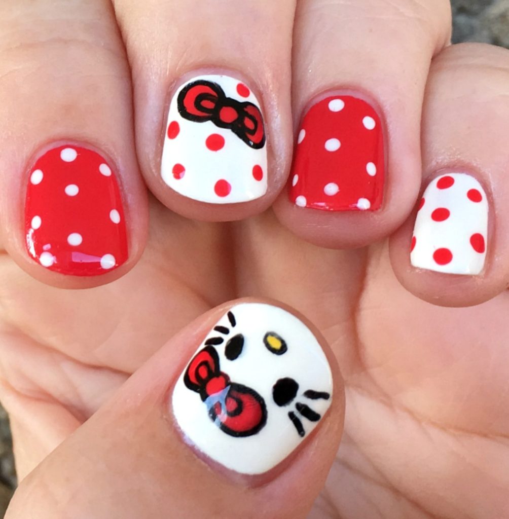 Hello Kitty Press on Nails