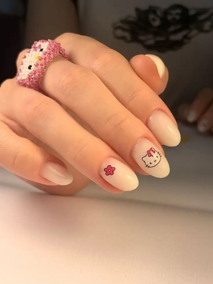 Hello Kitty Press on Nails